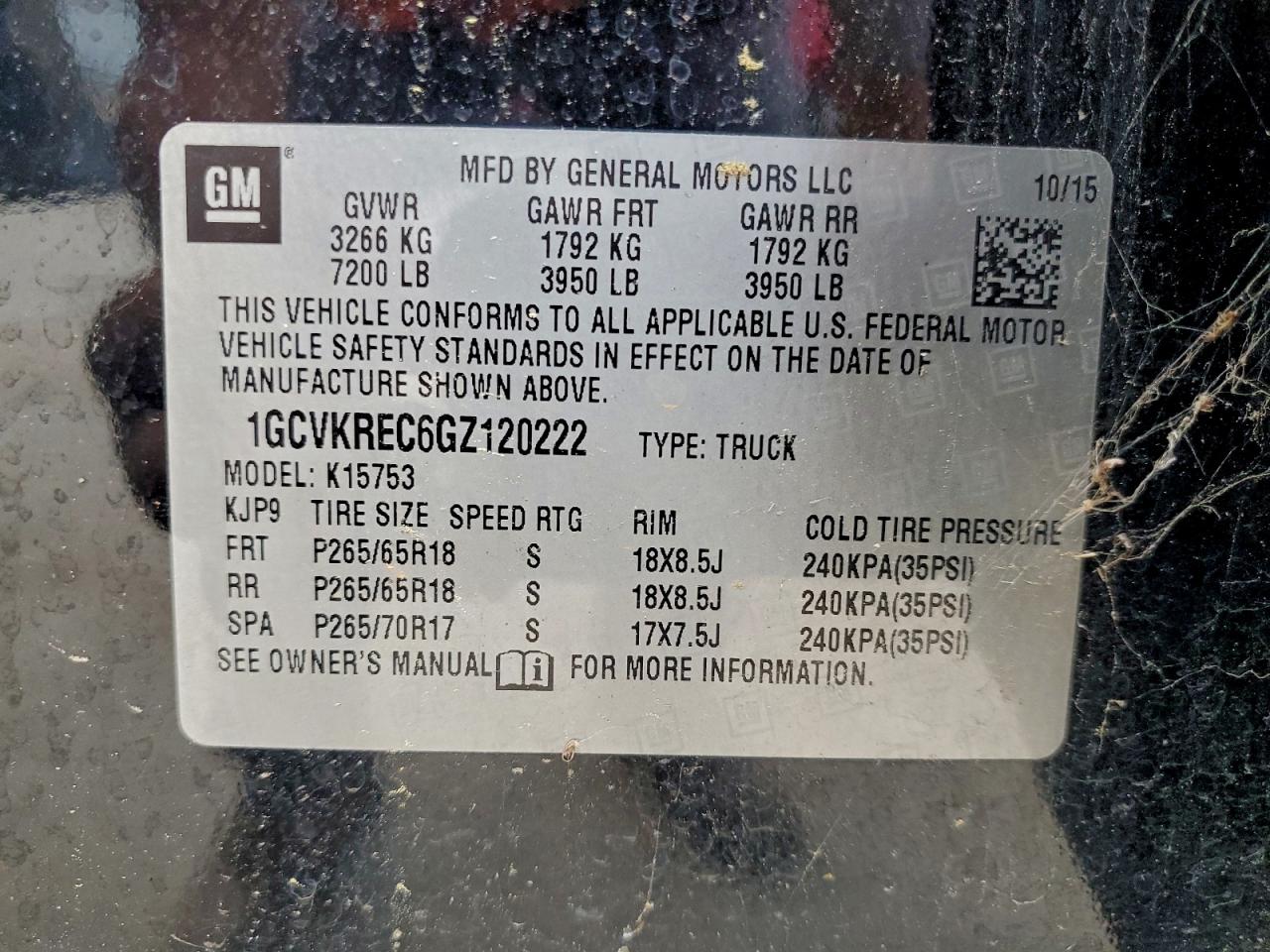 2016 CHEVROLET ALL Models