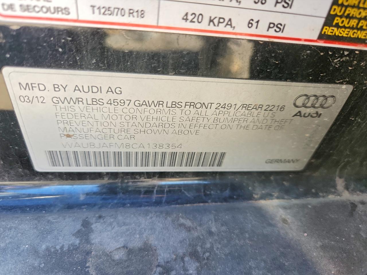 2012 AUDI A3