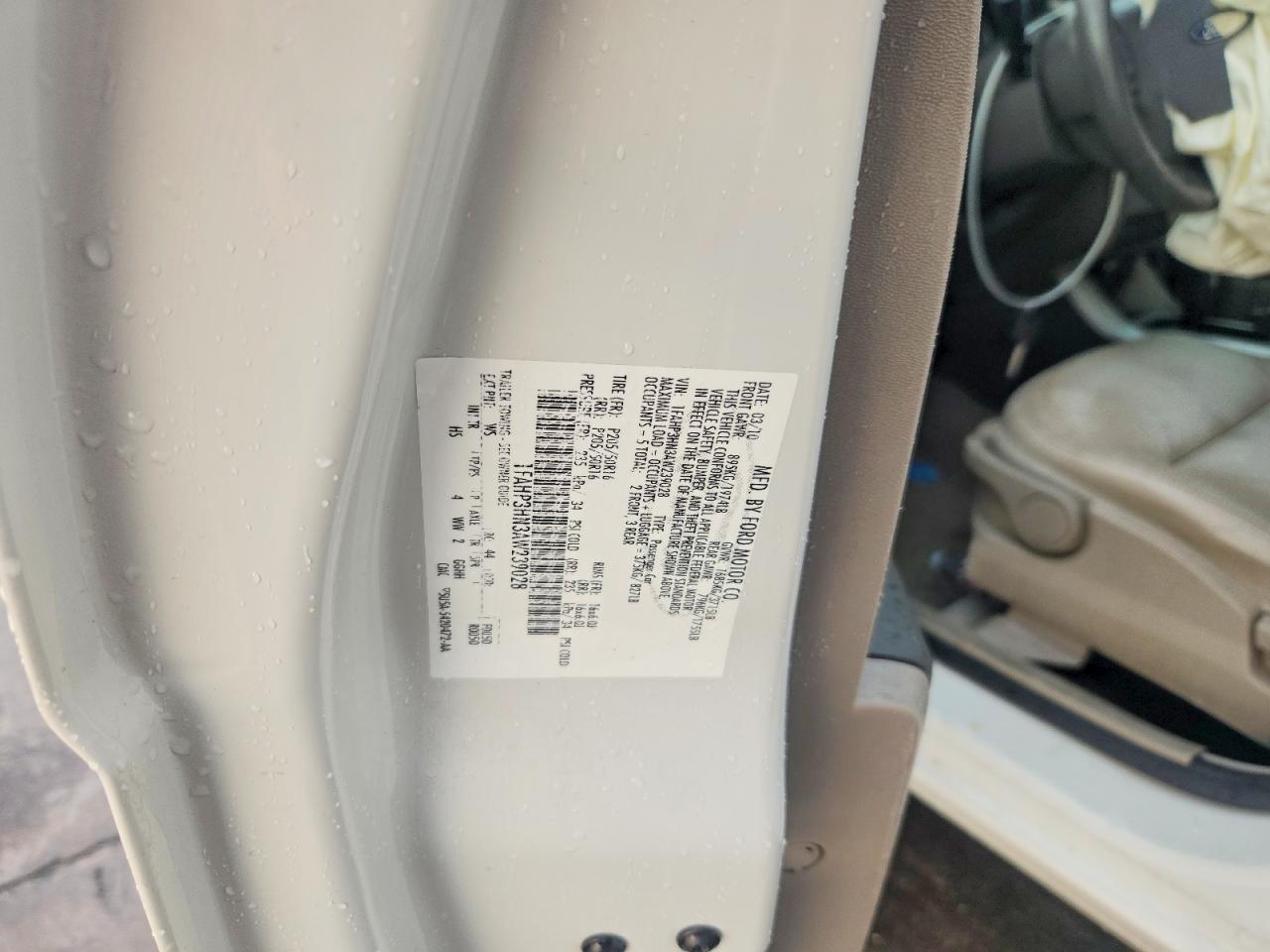 2010 FORD FOCUS