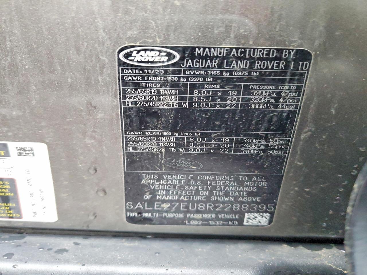 2024 LAND ROVER DEFENDER
