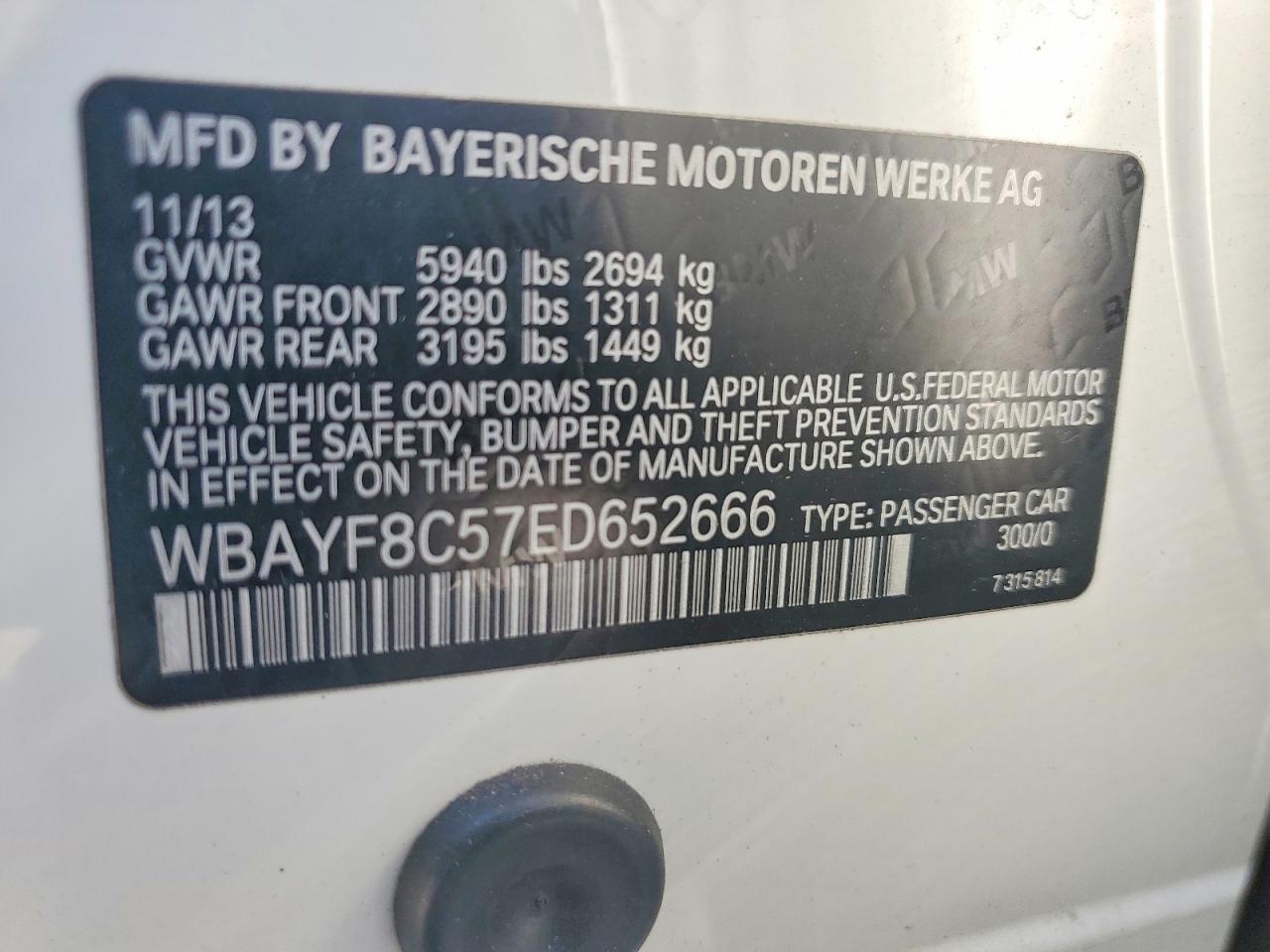 2014 BMW 7 SERIES