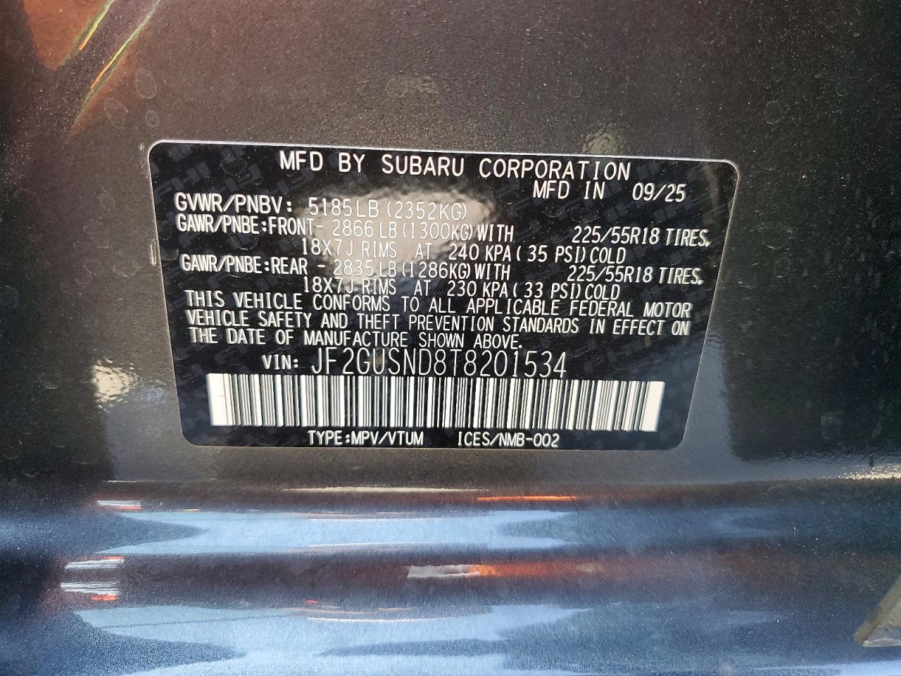 2026 SUBARU CROSSTREK