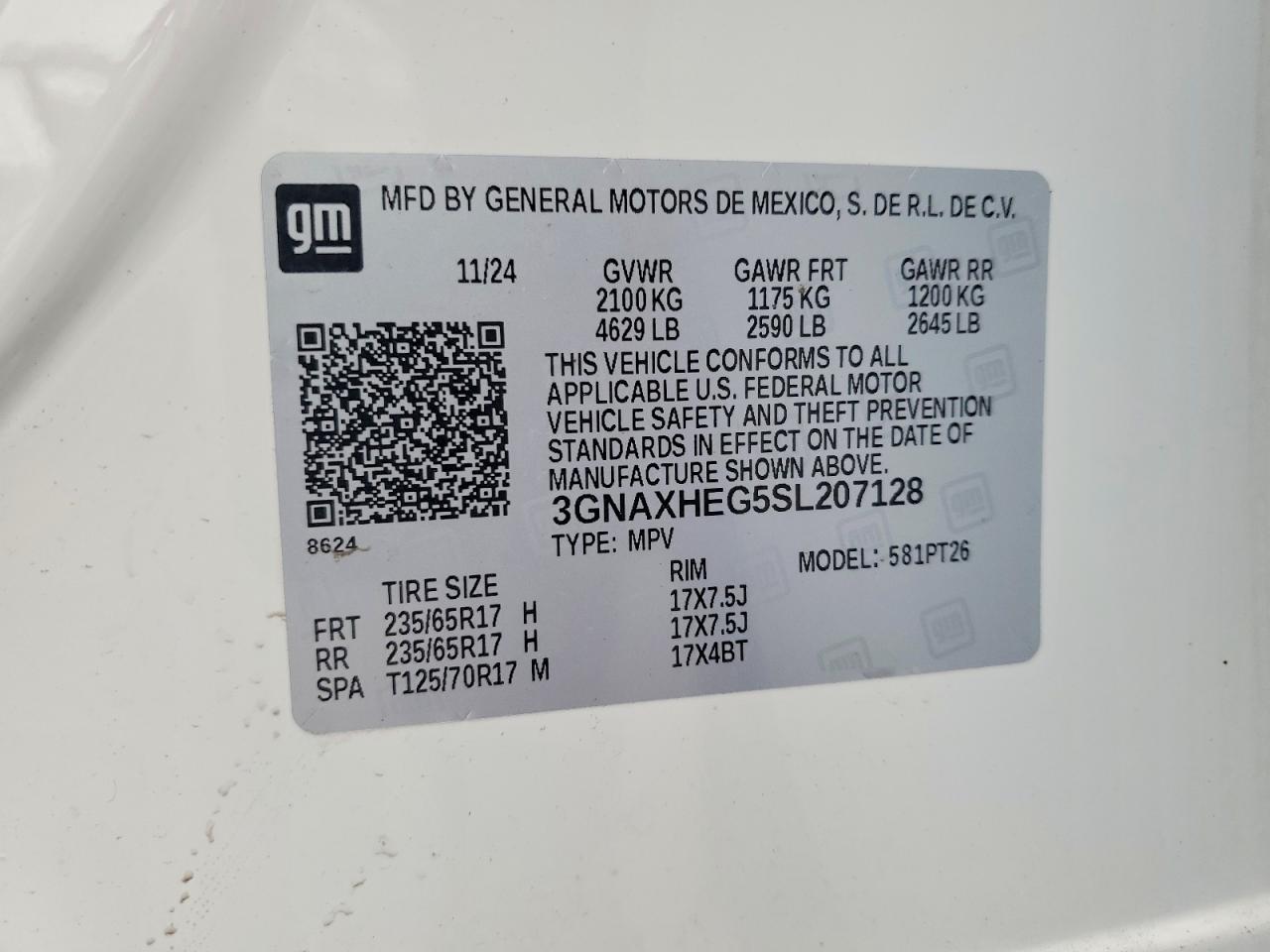 2025 CHEVROLET EQUINOX