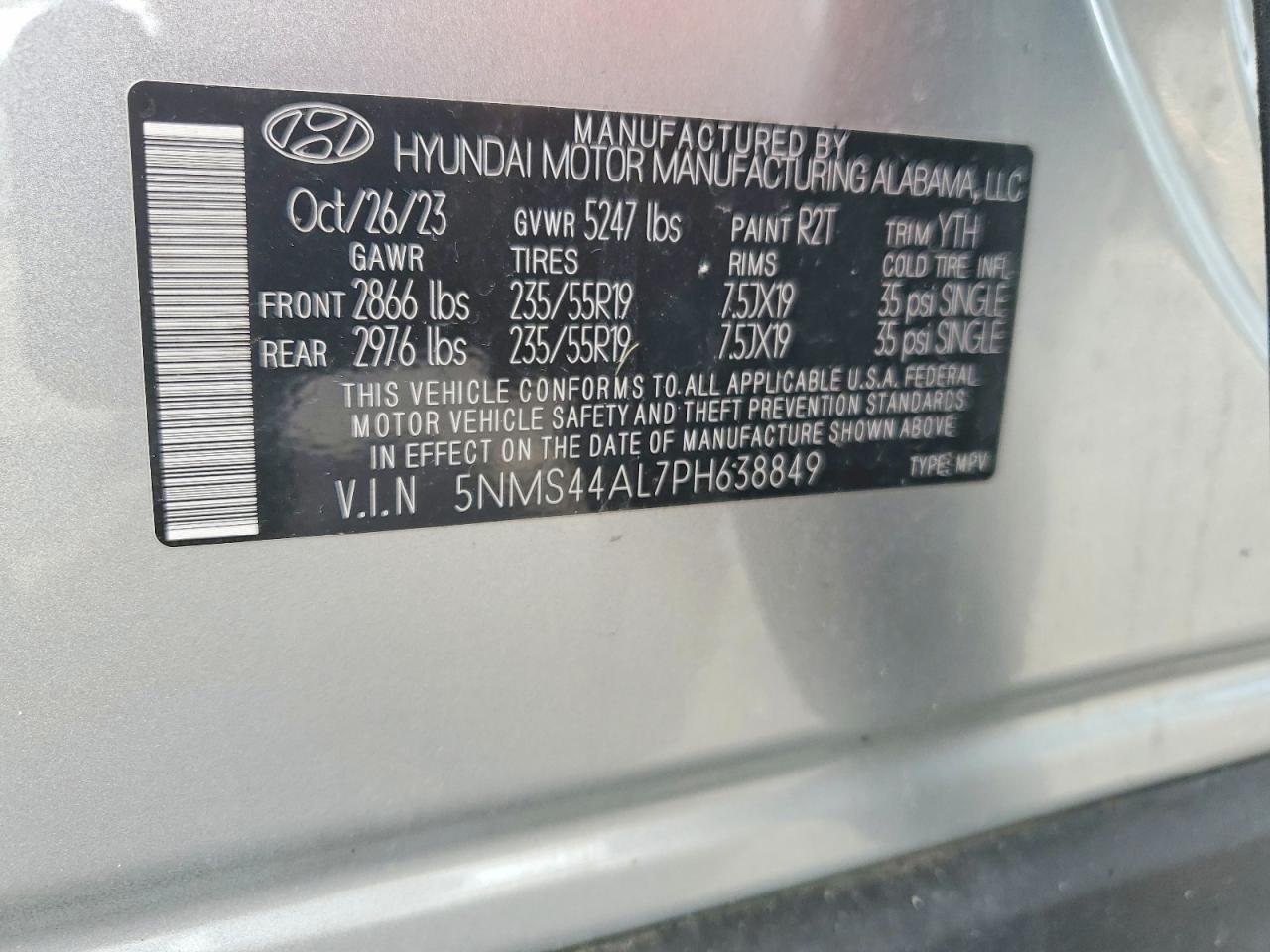 2023 HYUNDAI SANTA FE