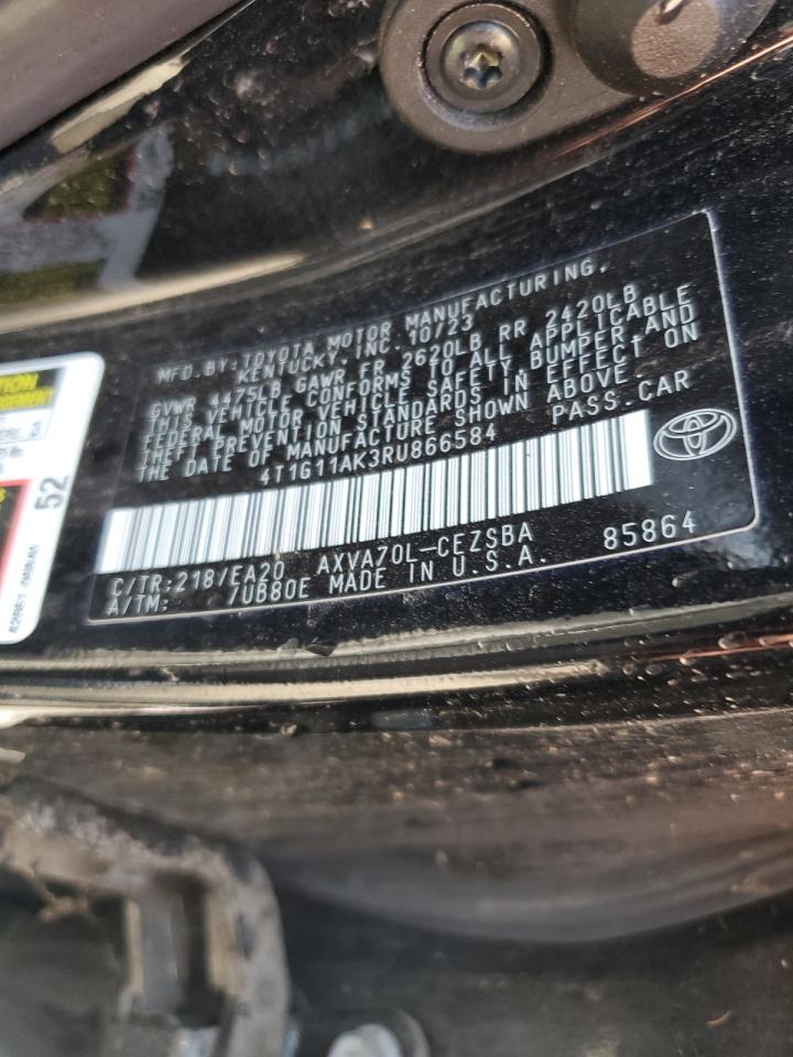 2024 TOYOTA CAMRY