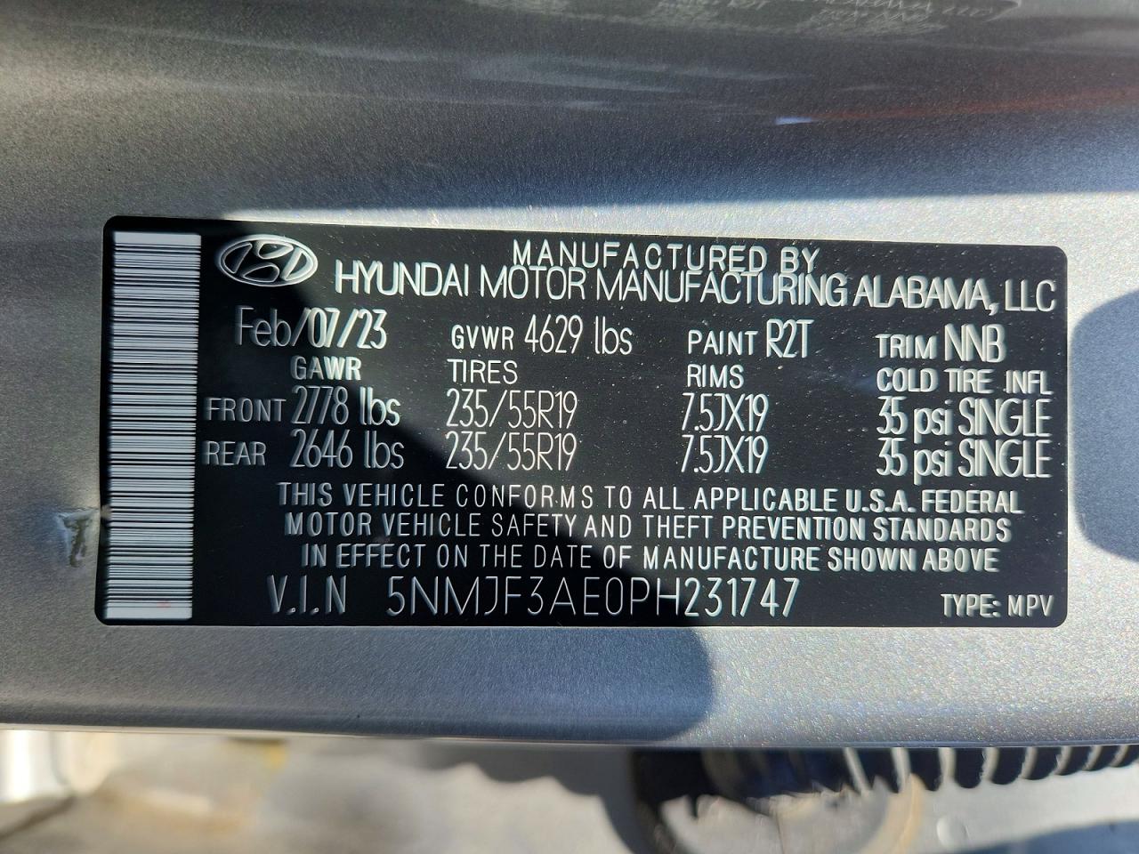 2023 HYUNDAI TUCSON