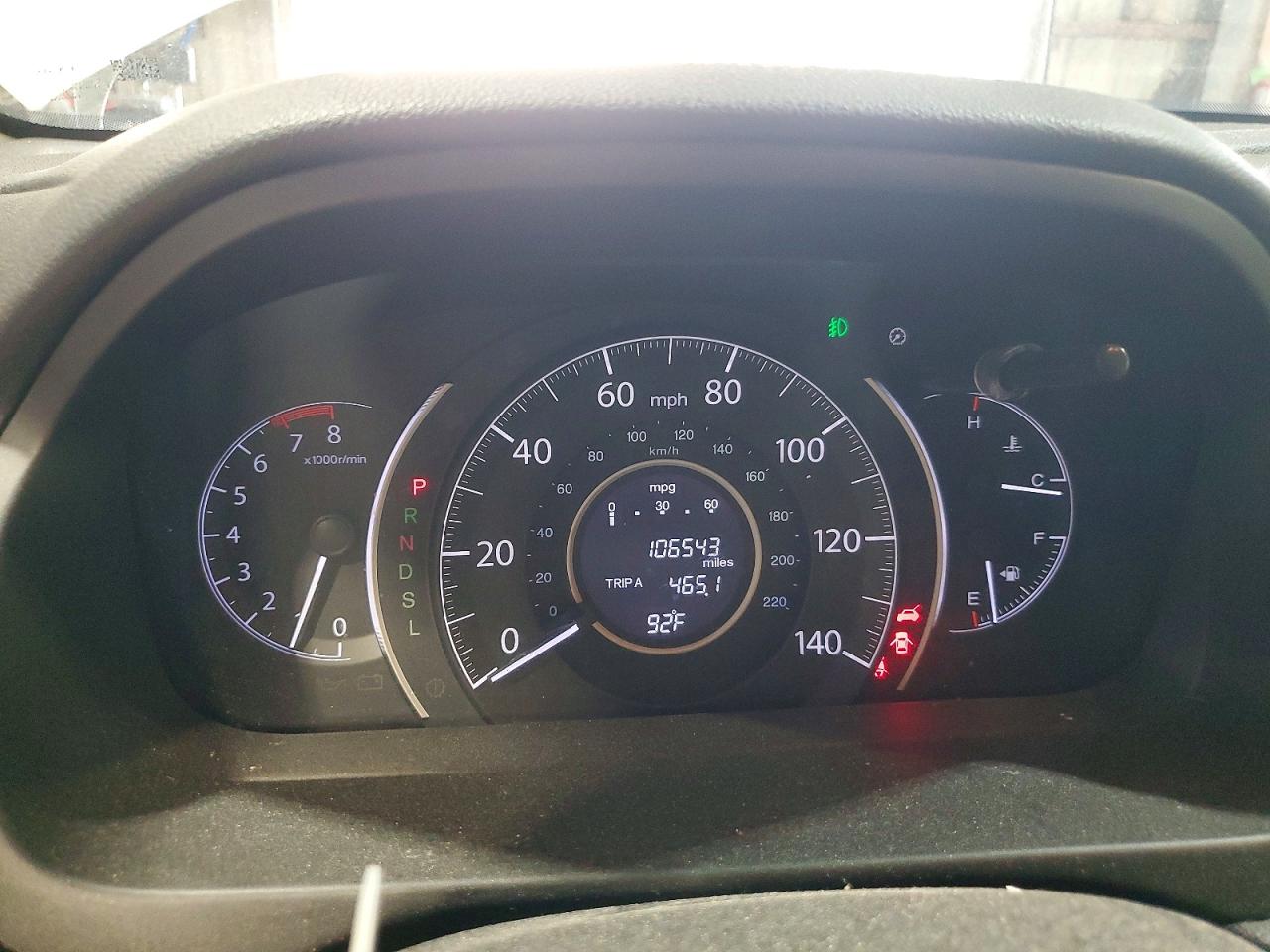 2016 HONDA CRV