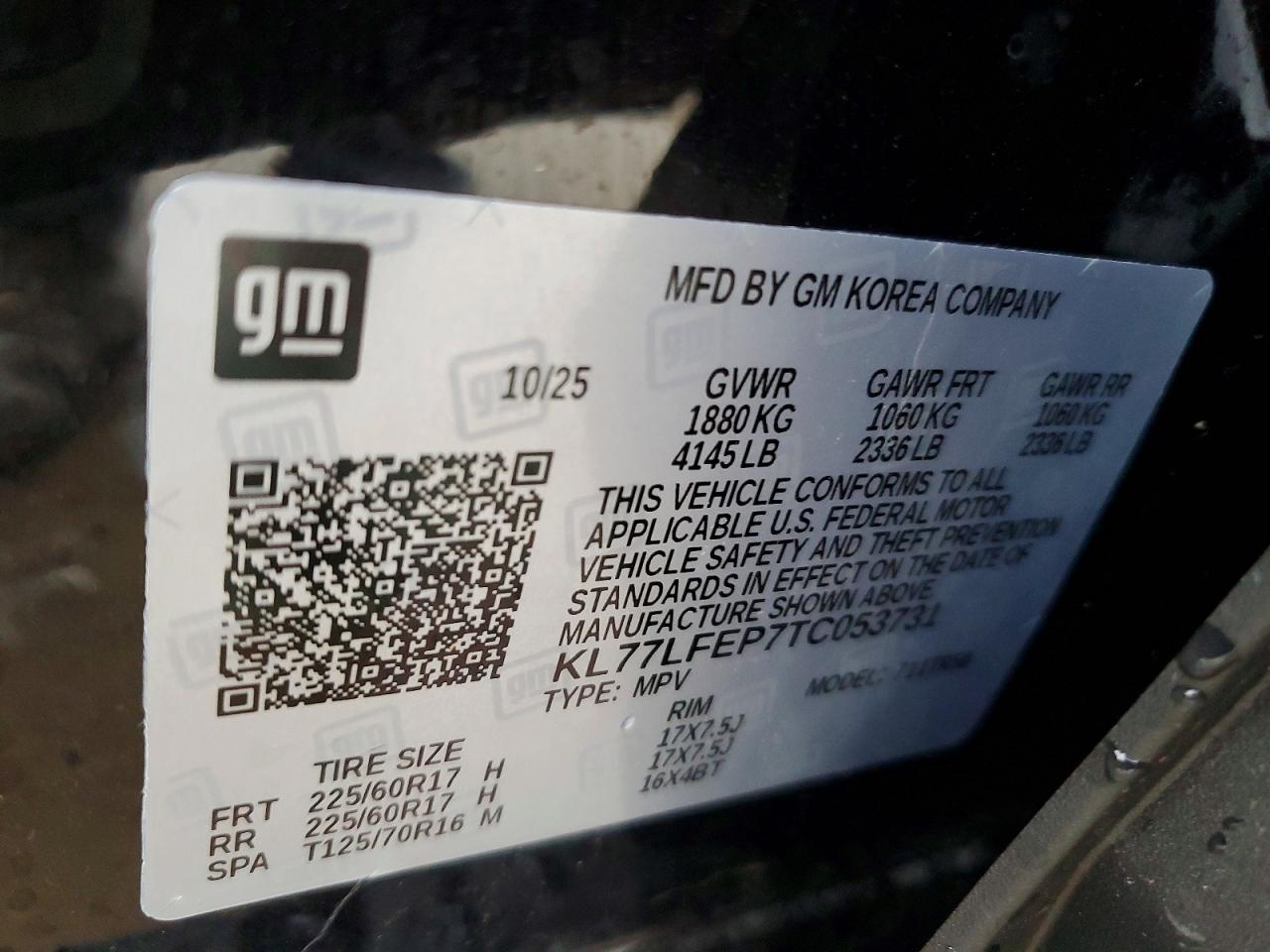 2026 CHEVROLET TRAX