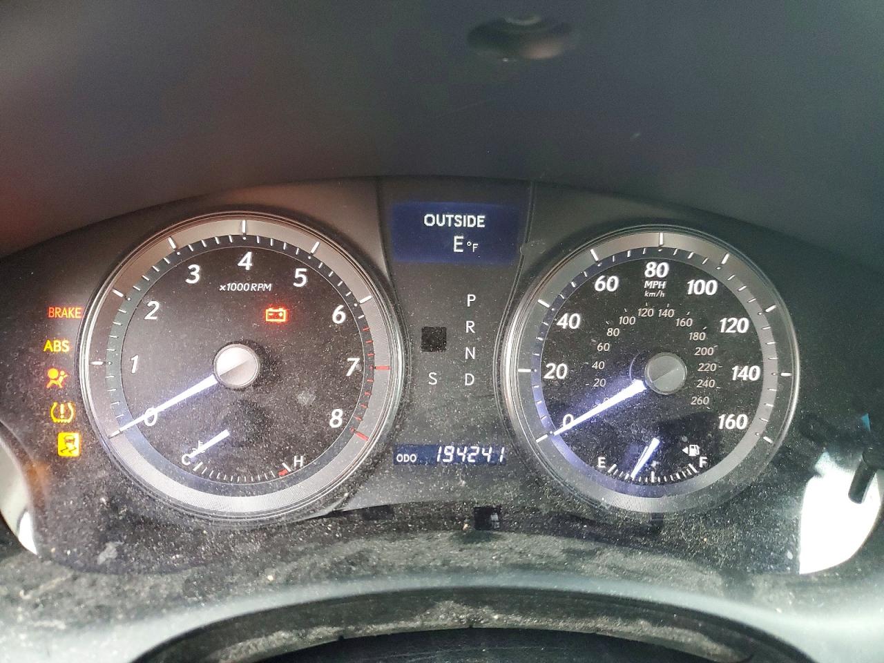 2012 LEXUS ES350