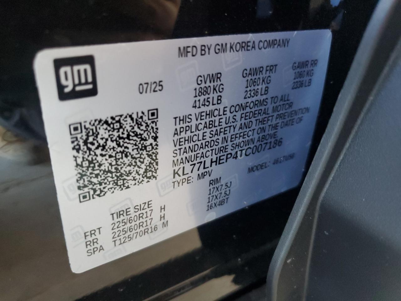 2026 CHEVROLET TRAX
