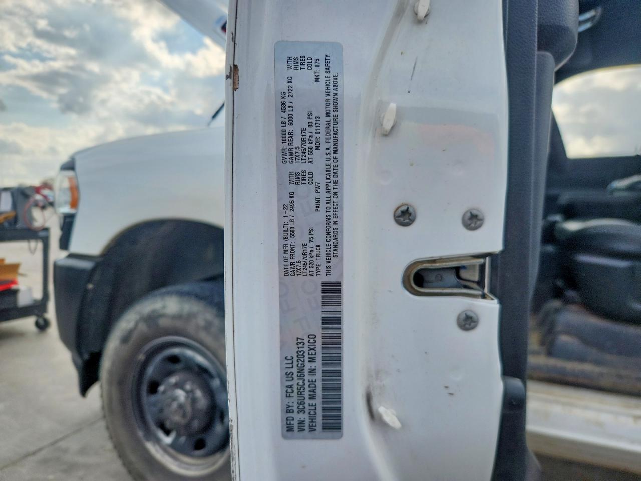 2022 RAM 2500