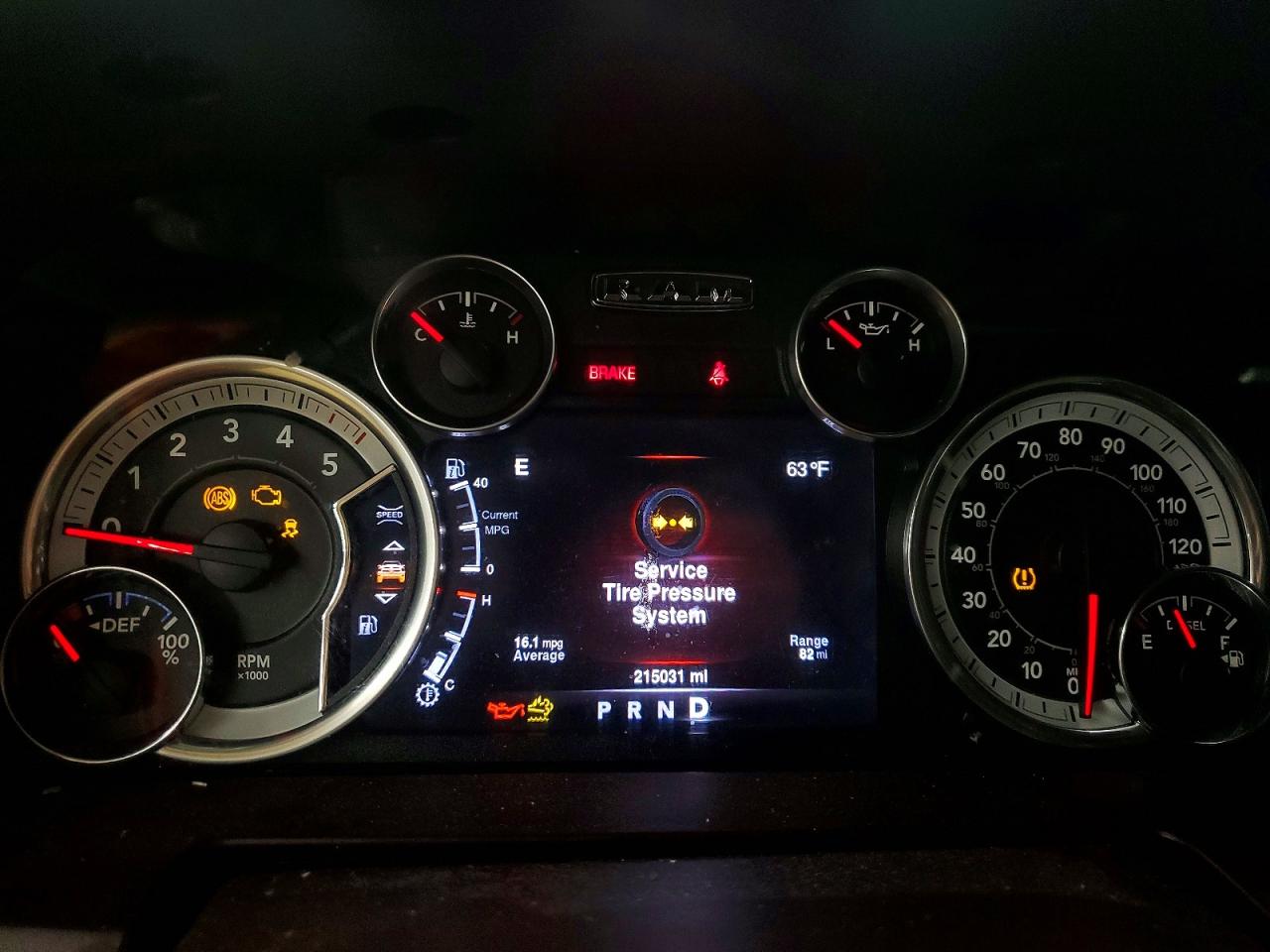 2016 RAM 1500