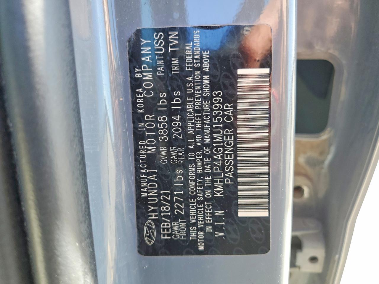 2021 HYUNDAI ELANTRA