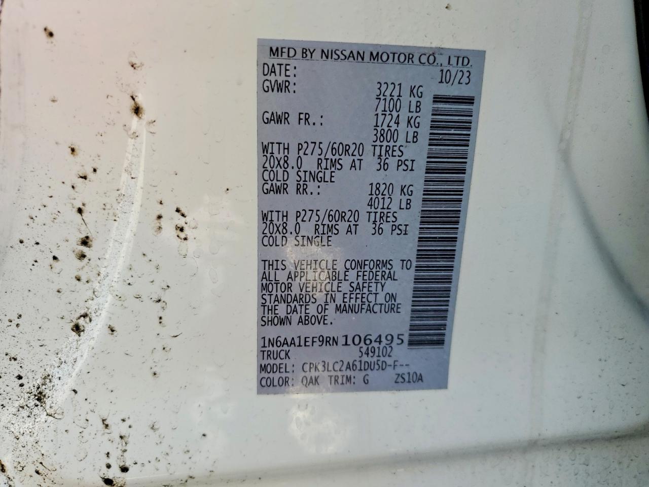 2024 NISSAN TITAN