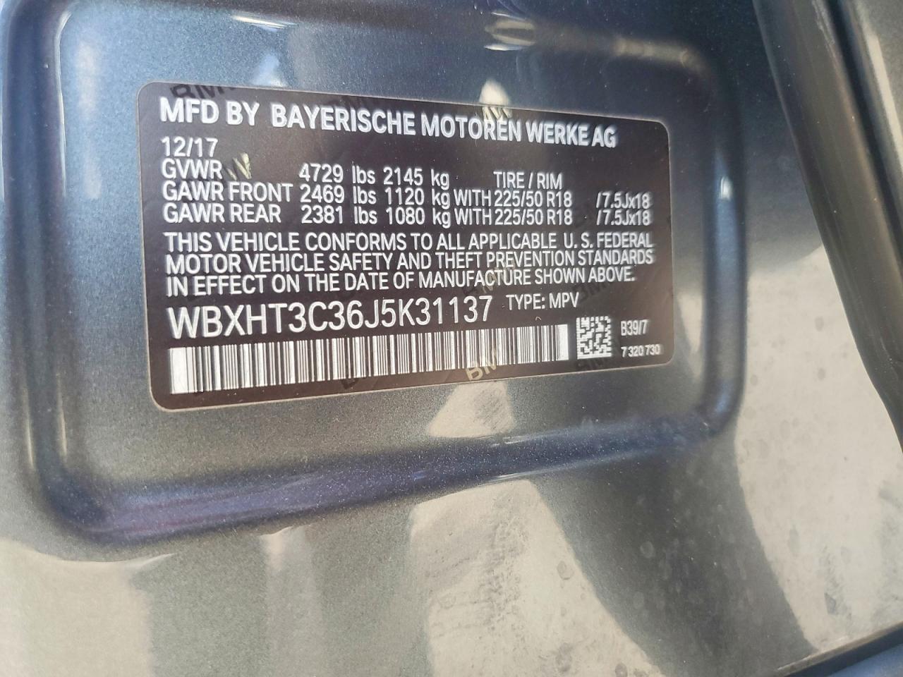 2018 BMW X1