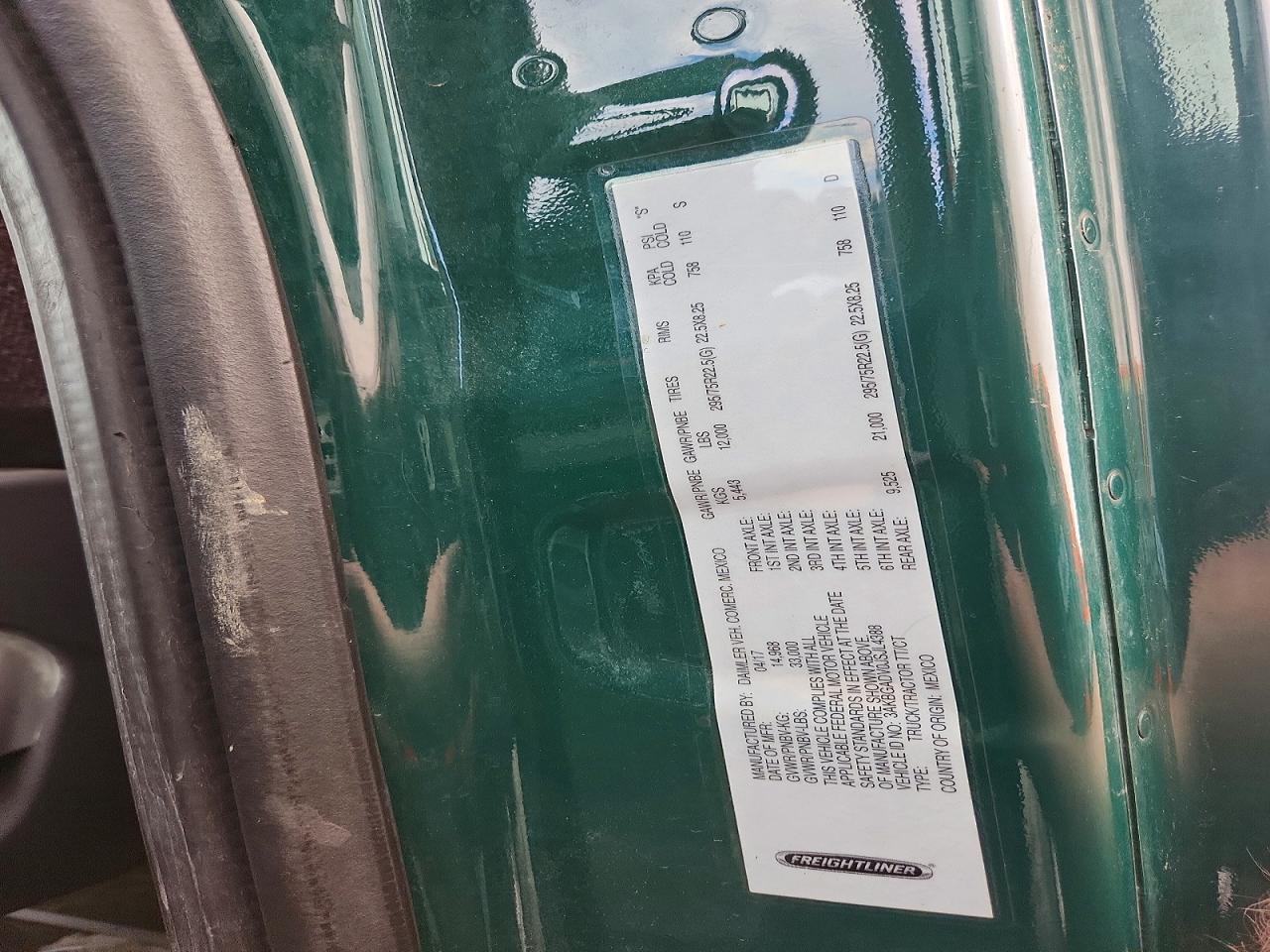 2018 FREIGHTLINER ALL OTHER