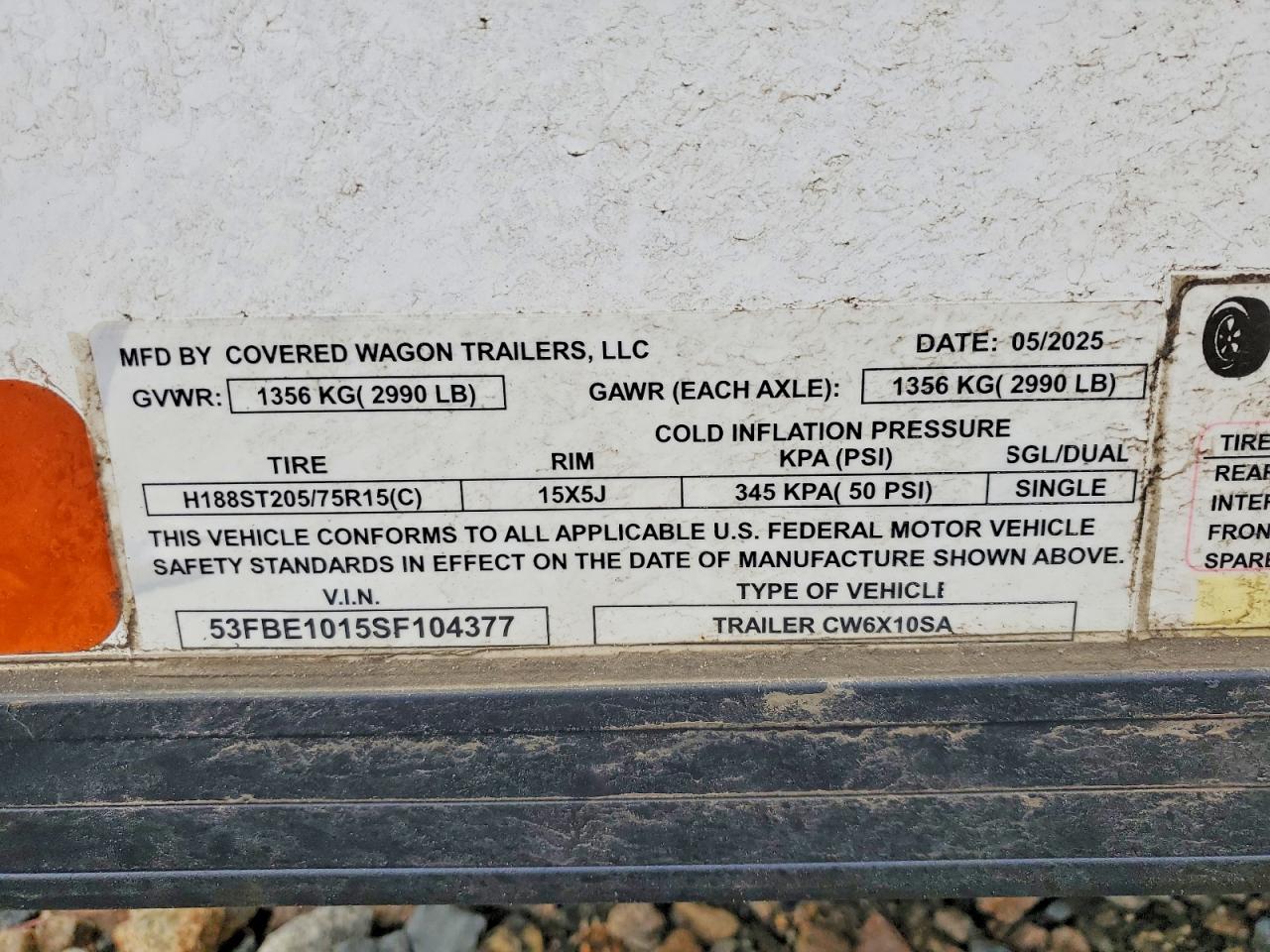 2025 COVERED WAGON C