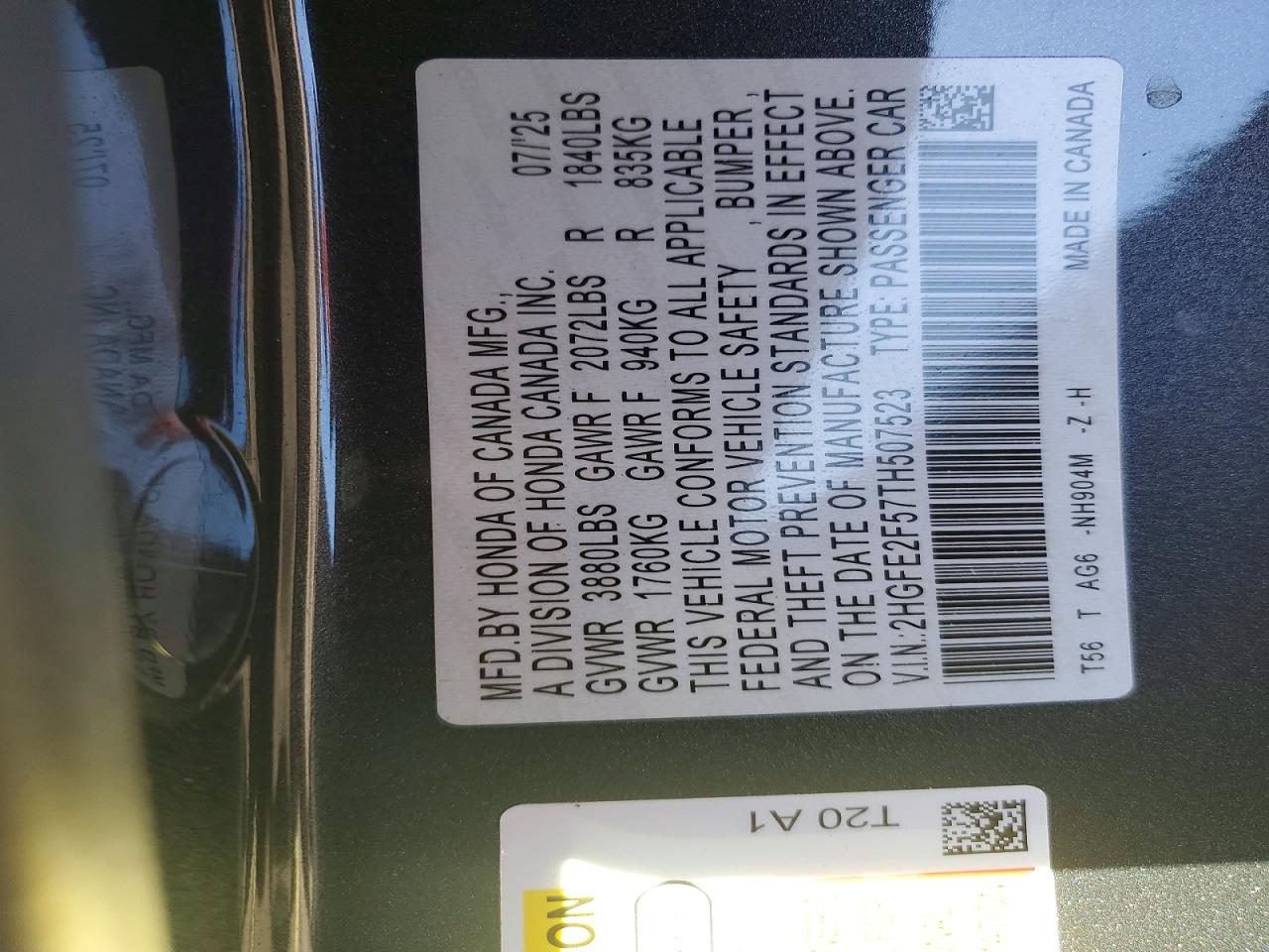 2026 HONDA CIVIC