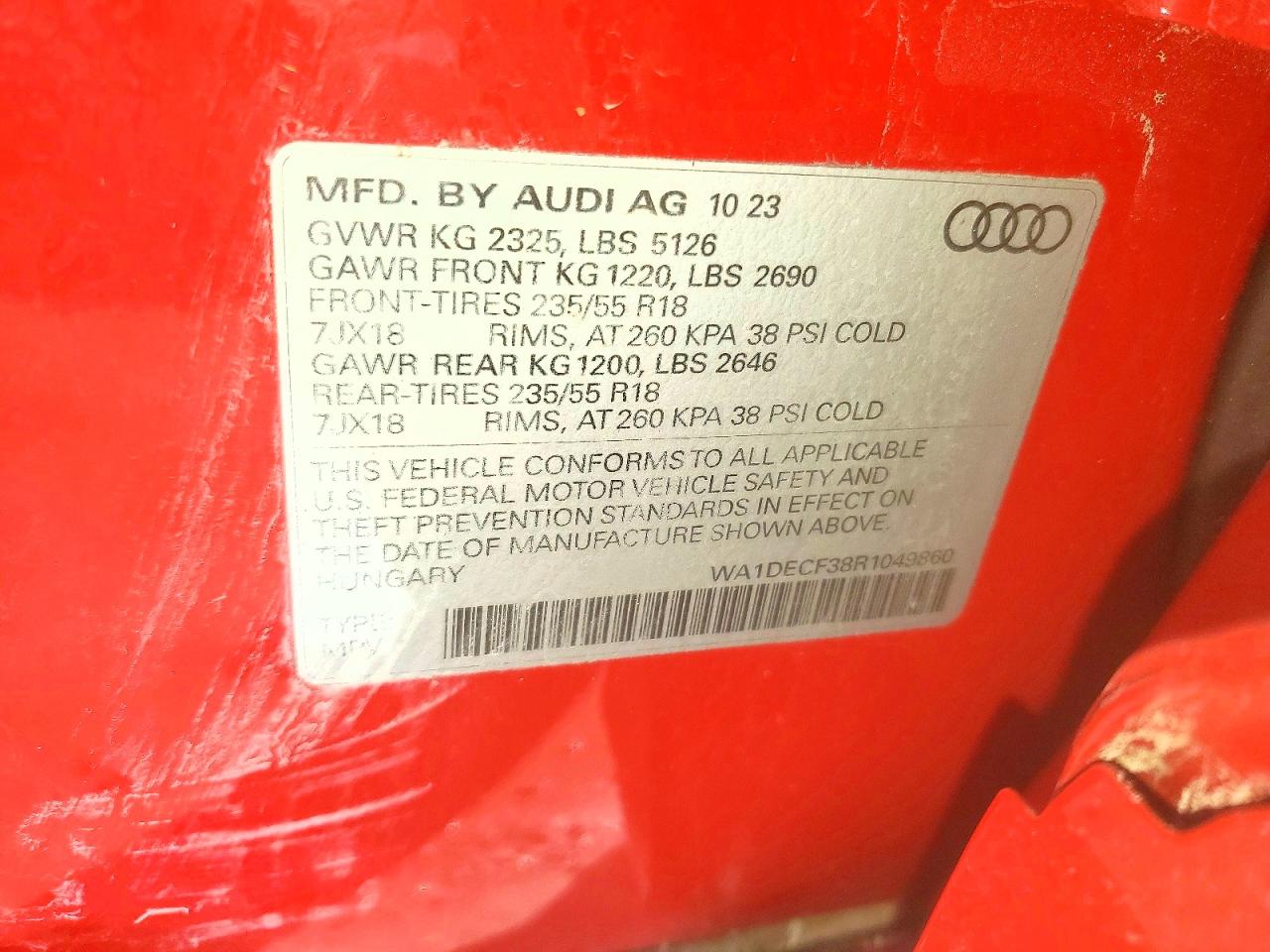 2024 AUDI Q3