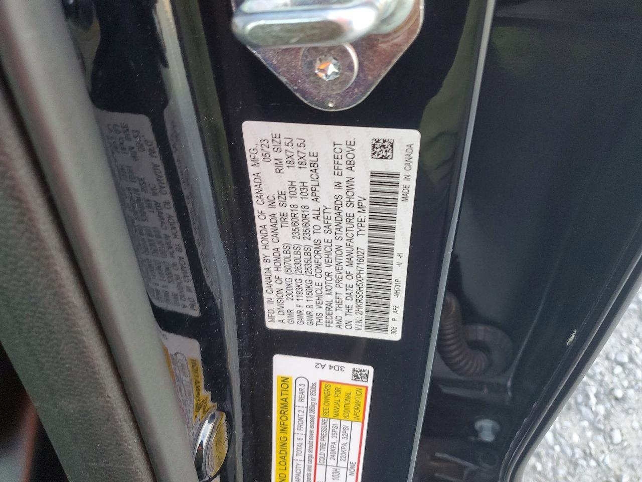 2023 HONDA CRV