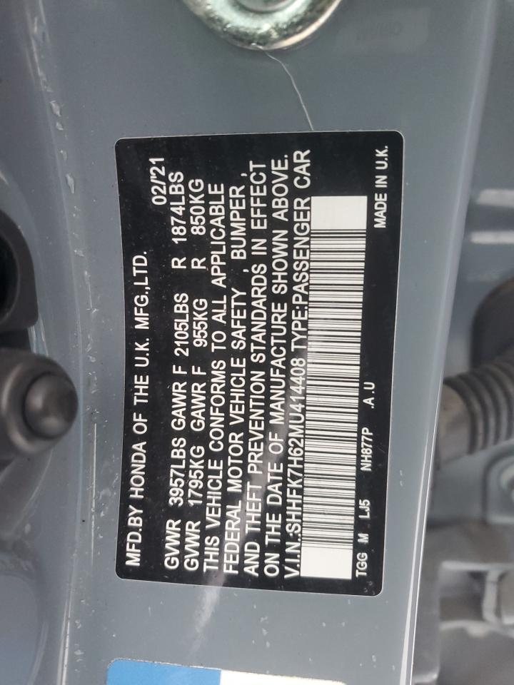 2021 HONDA CIVIC