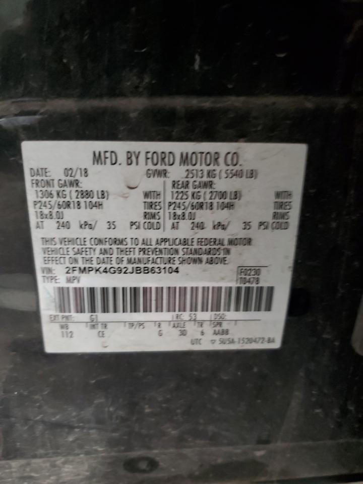 2018 FORD EDGE