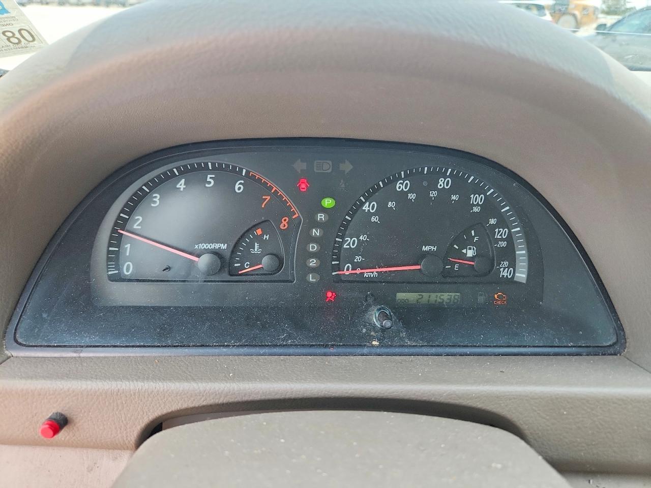 2002 TOYOTA CAMRY