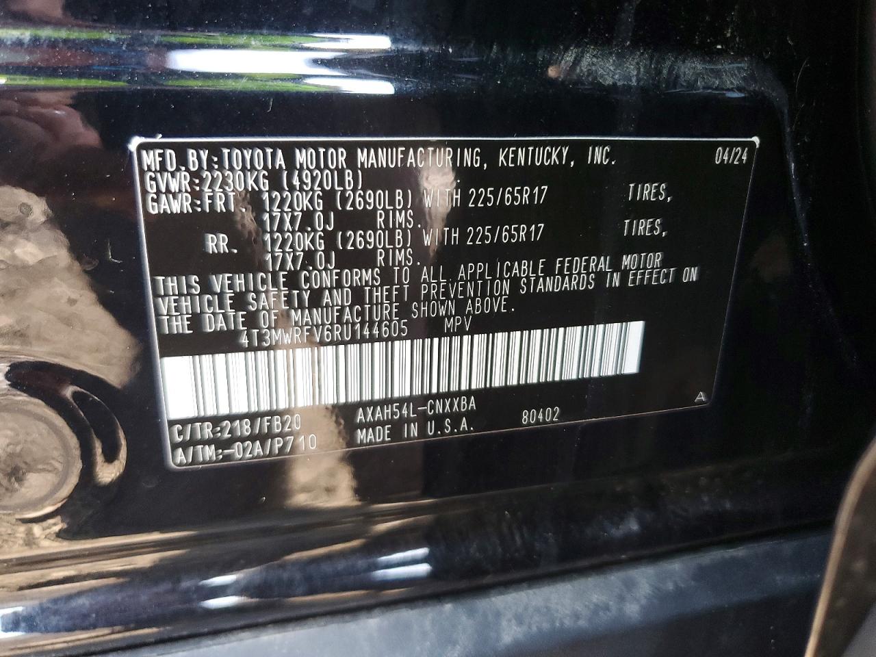 2024 TOYOTA RAV4