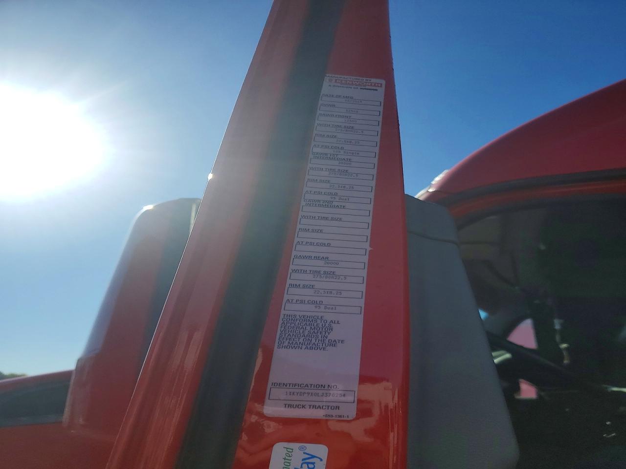 2020 KENWORTH ALL OTHER
