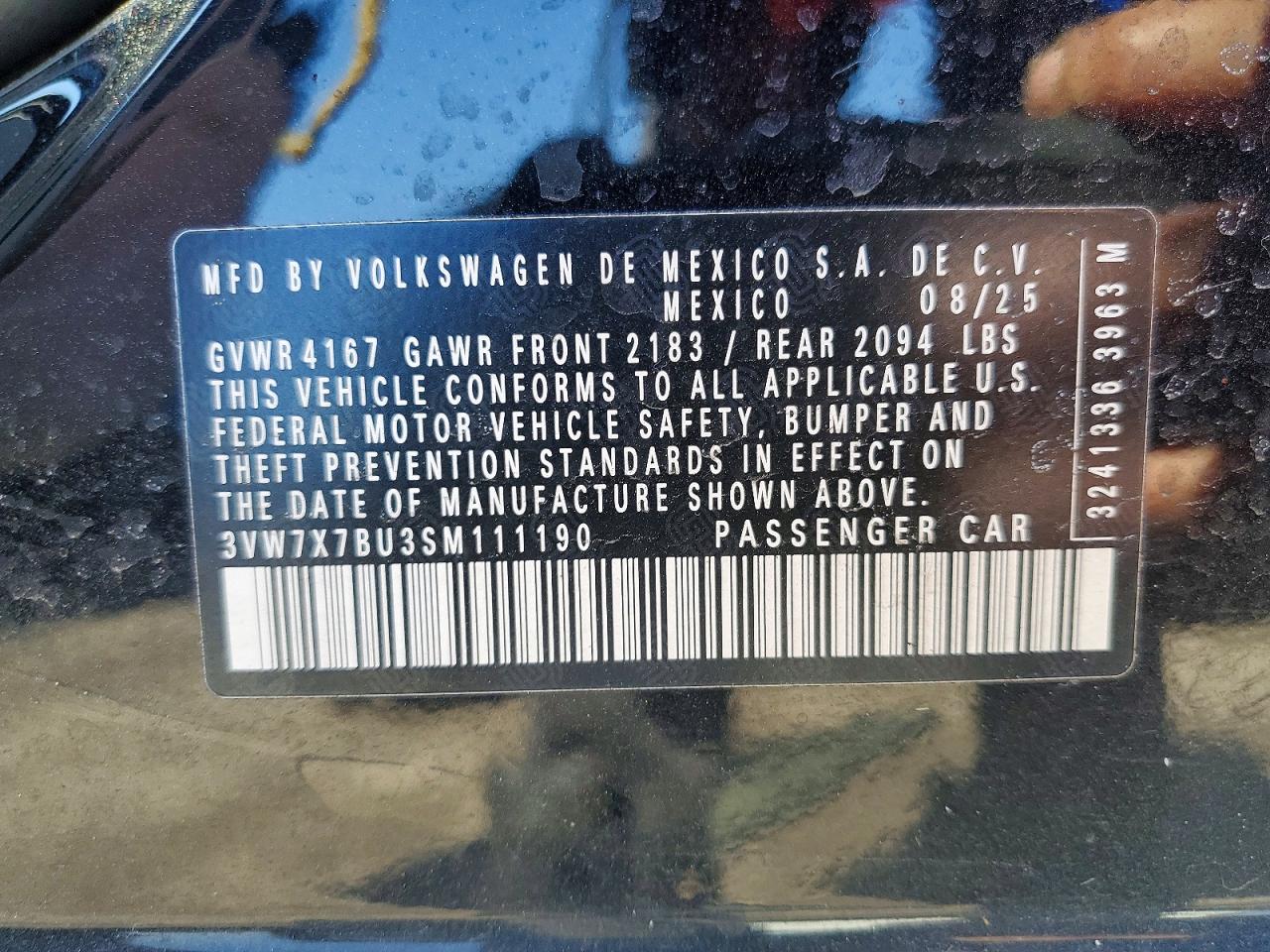 2025 VOLKSWAGEN JETTA
