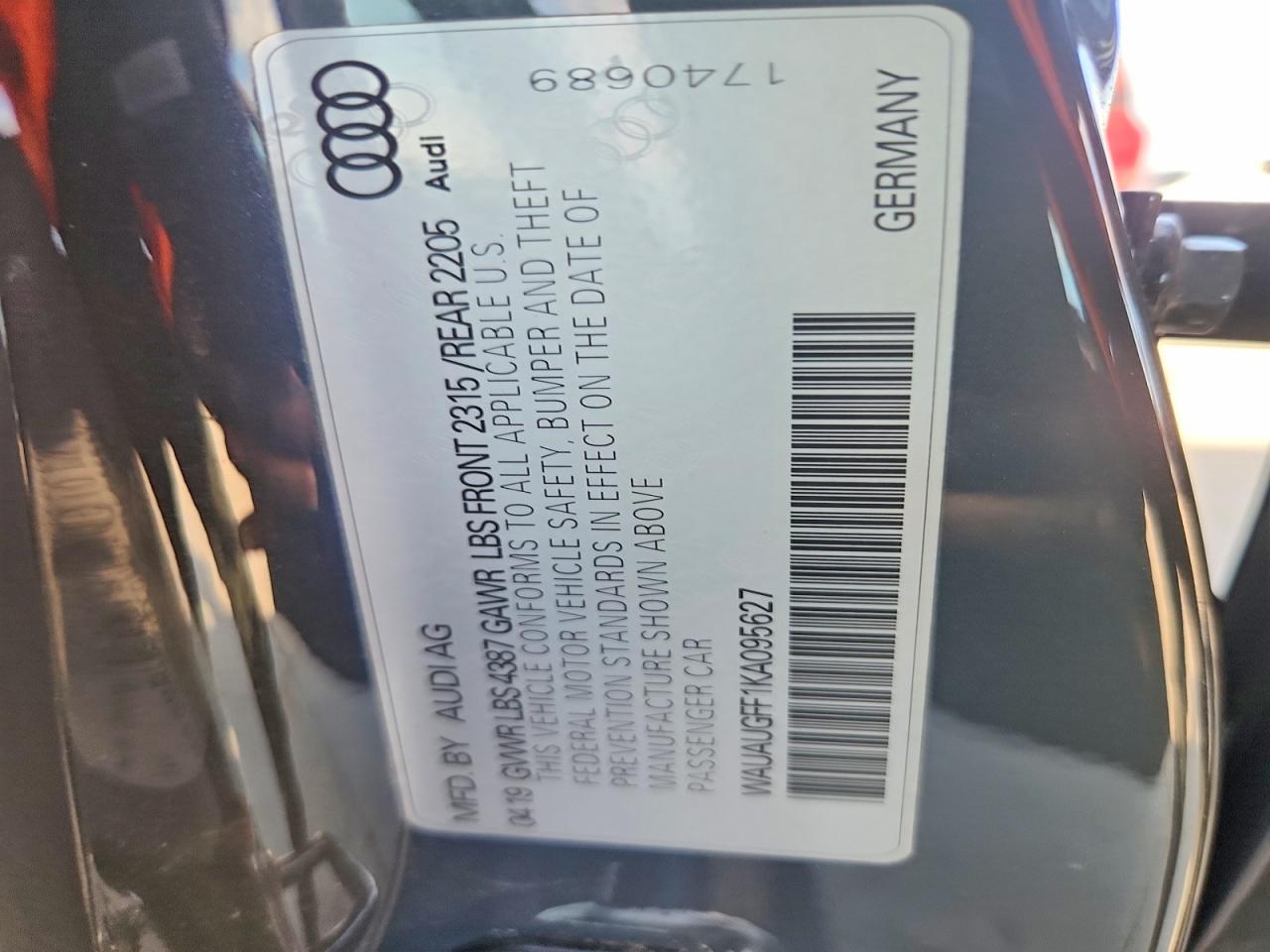 2019 AUDI A3