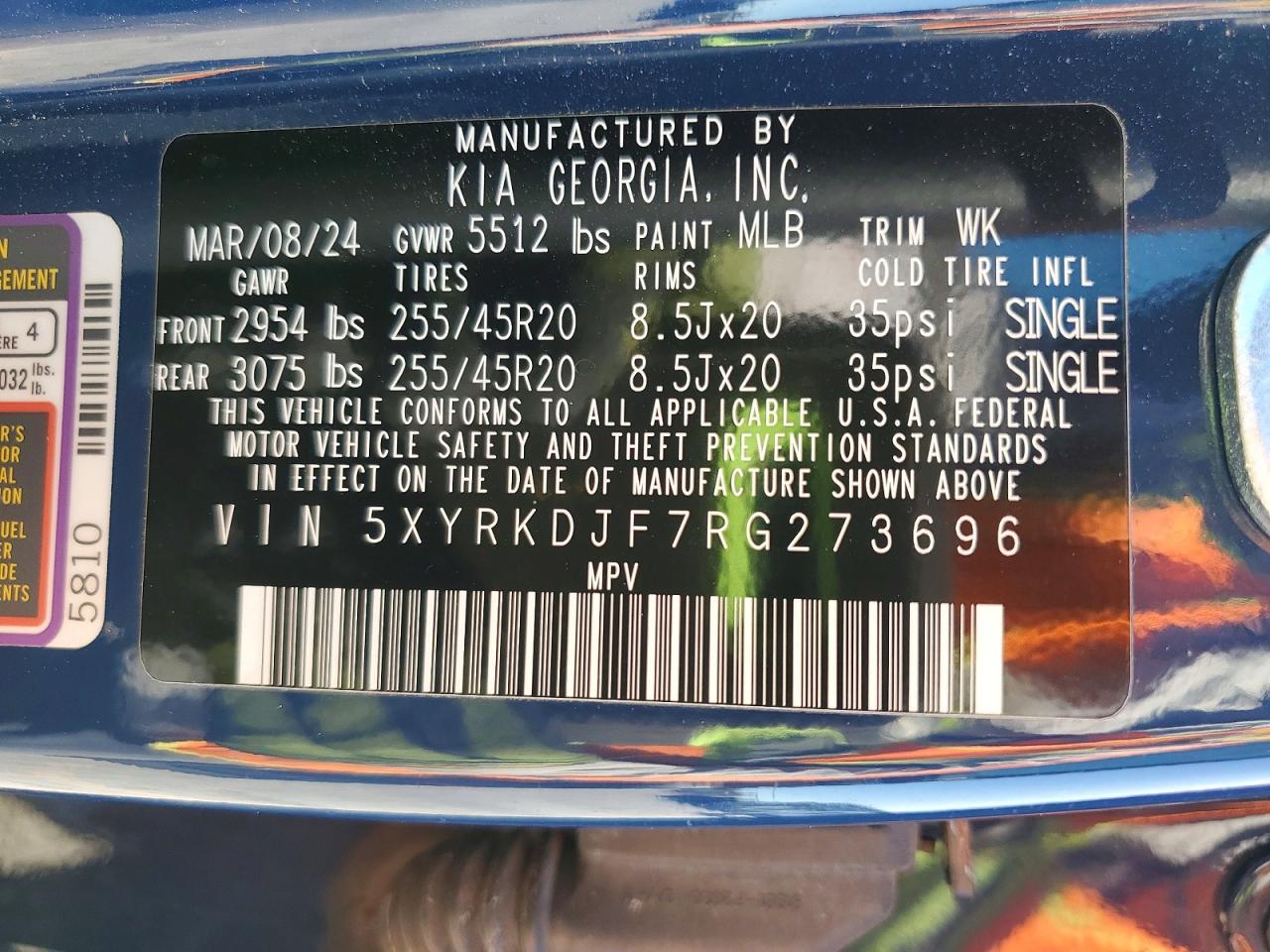 2024 KIA SORENTO