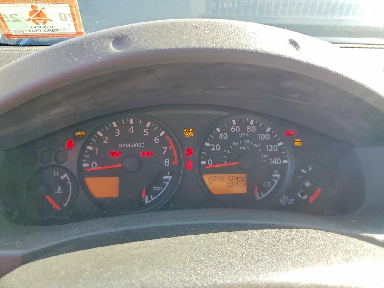 2010 NISSAN XTERRA