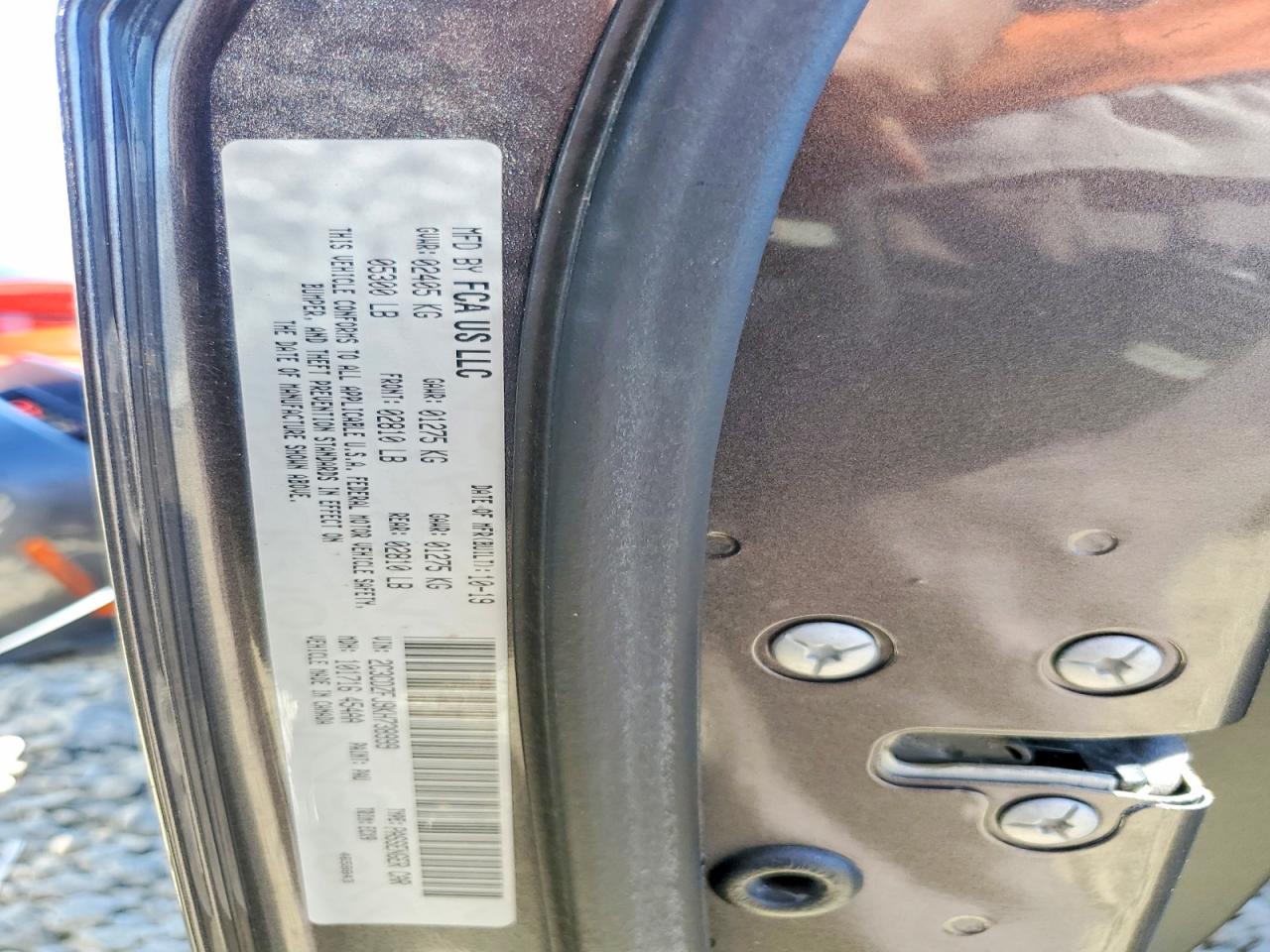 2019 DODGE CHALLENGER