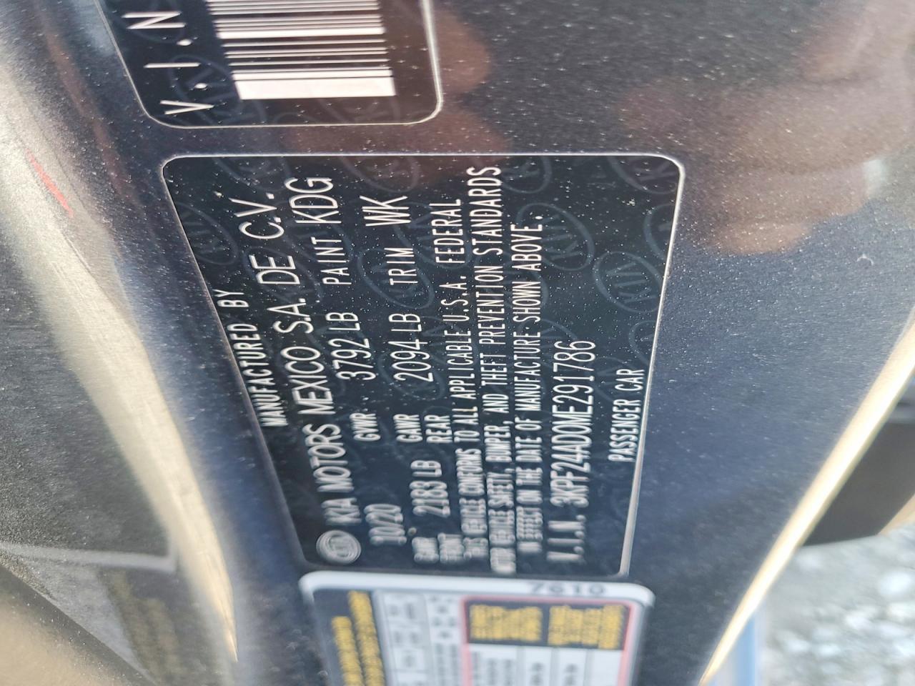2021 KIA FORTE