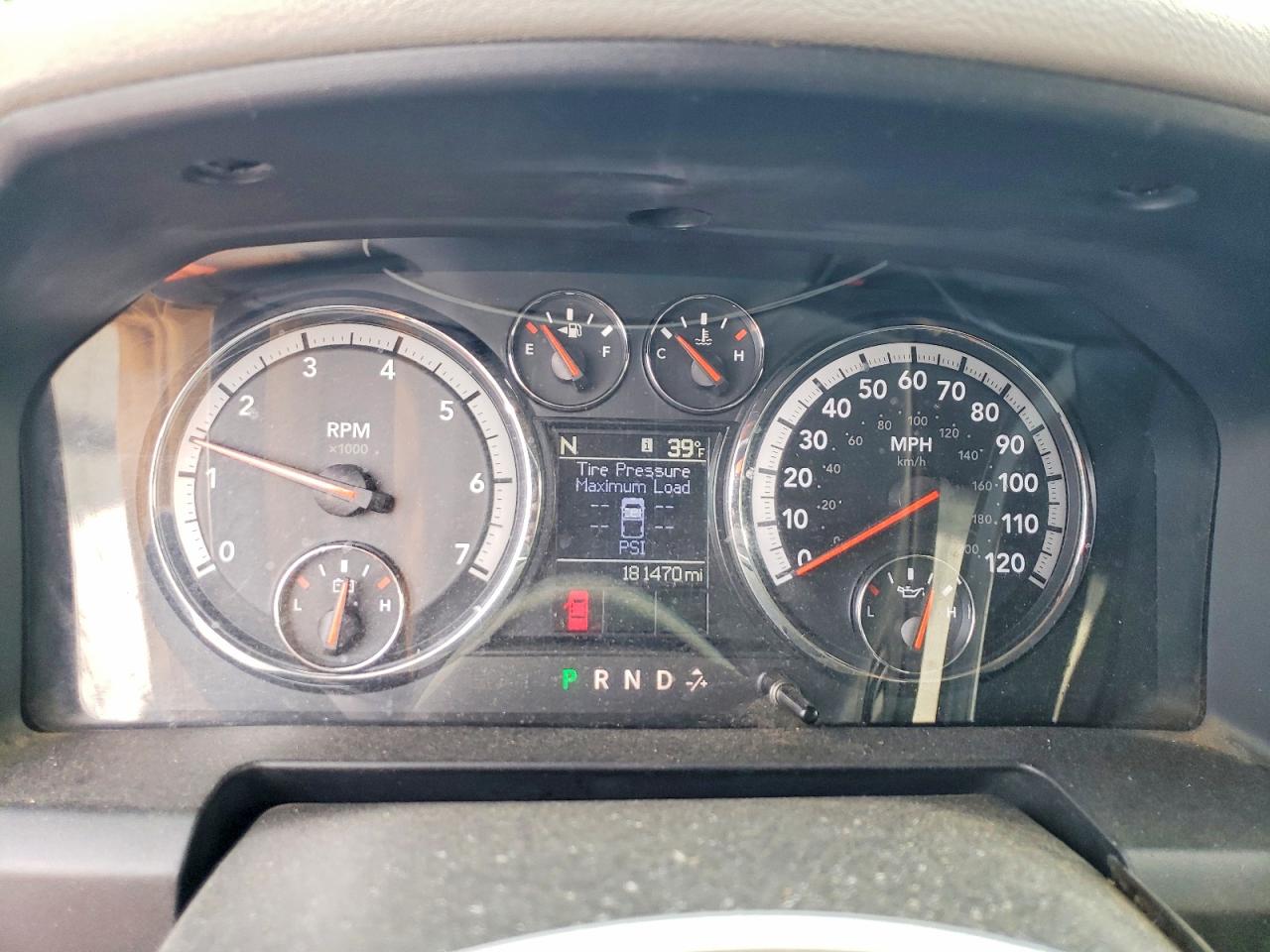 2012 DODGE RAM 2500