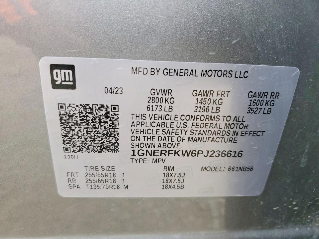 2023 CHEVROLET TRAVERSE