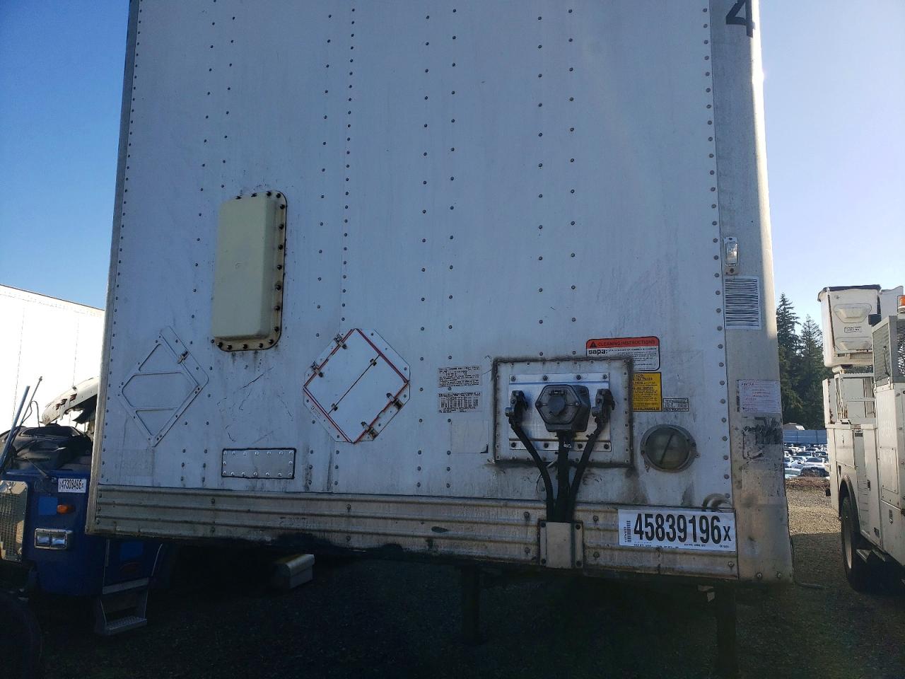 2015 UTILITY DRY FREIGH