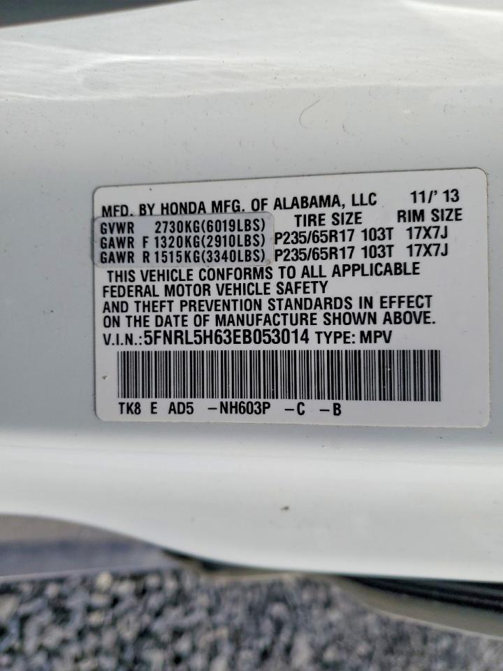 2014 HONDA ODYSSEY