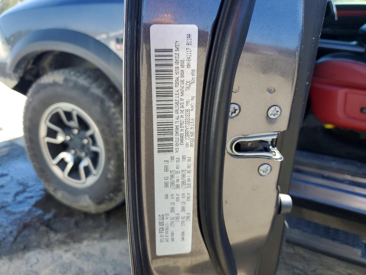 2016 RAM 1500