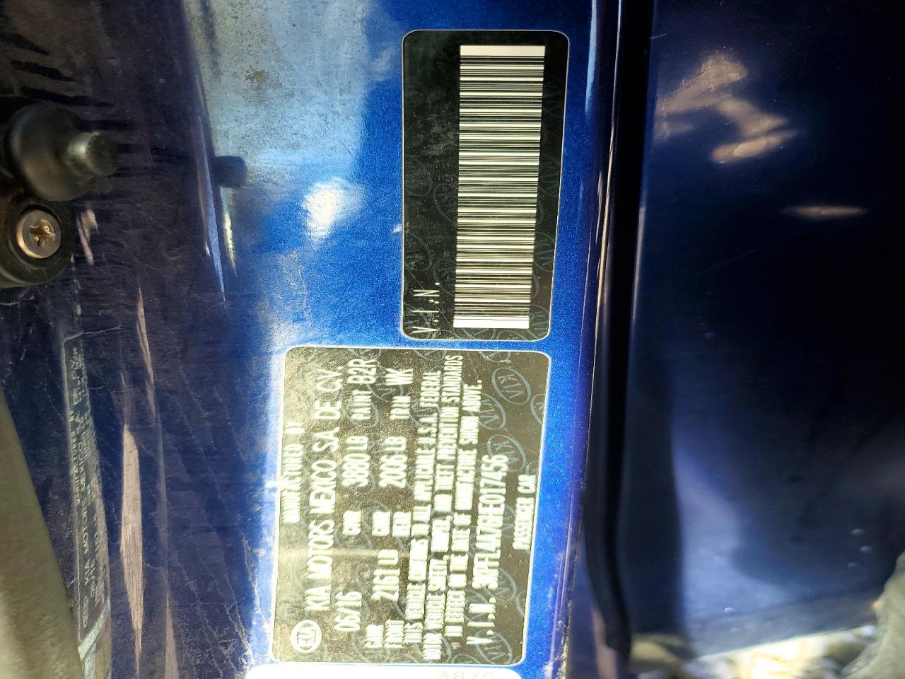 2017 KIA FORTE