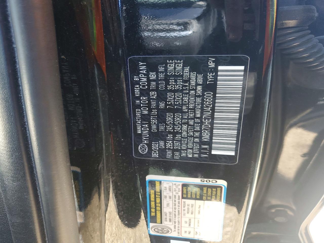 2022 HYUNDAI PALISADE