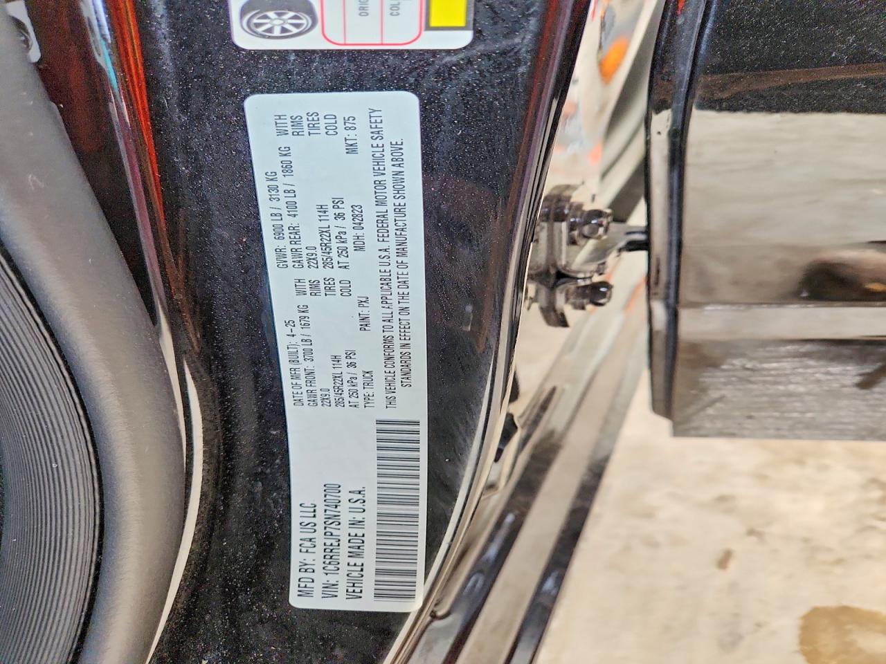 2025 RAM 1500