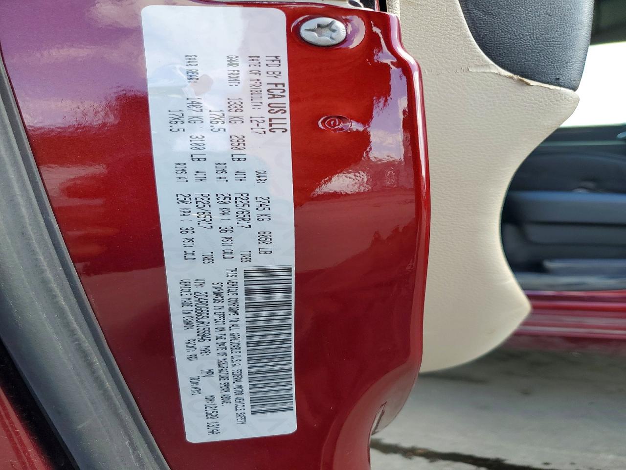 2018 DODGE CARAVAN