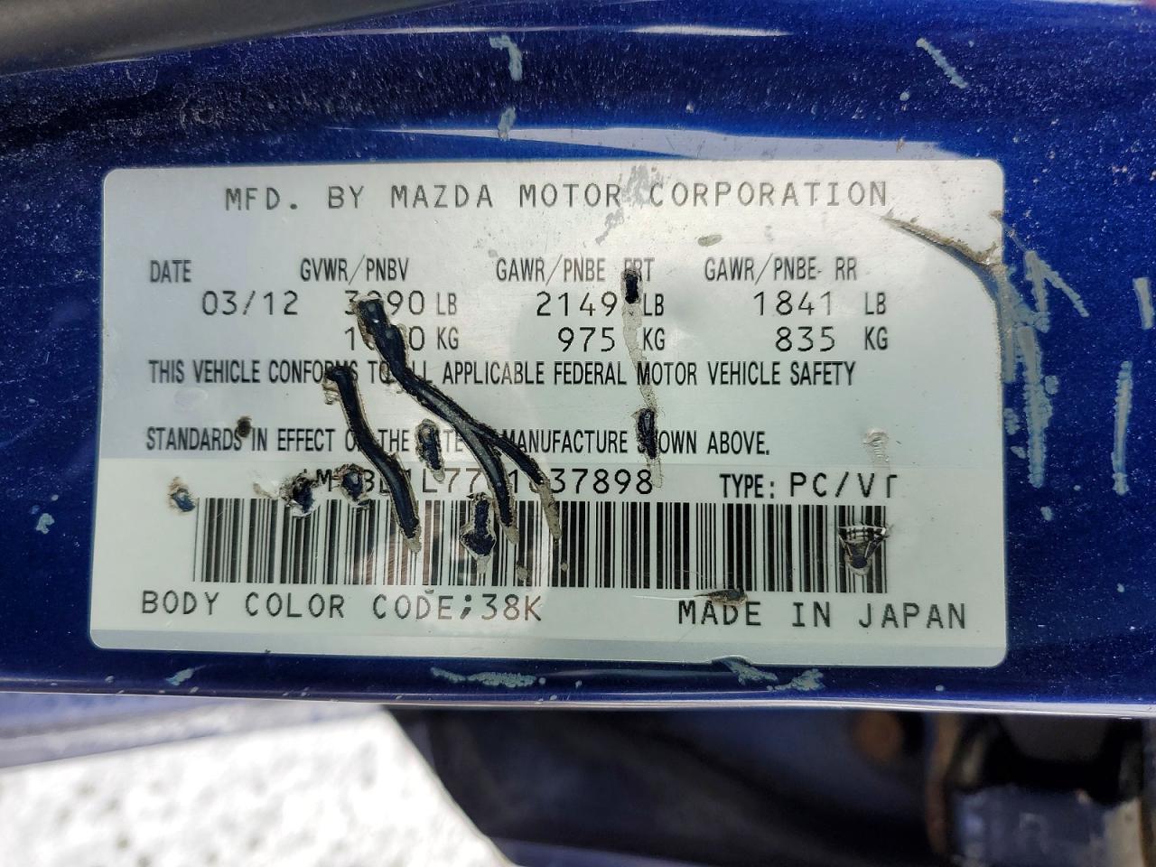 2012 MAZDA 3