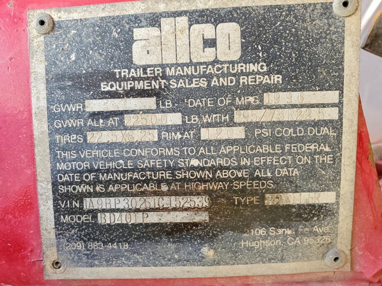 1996 ALLCO