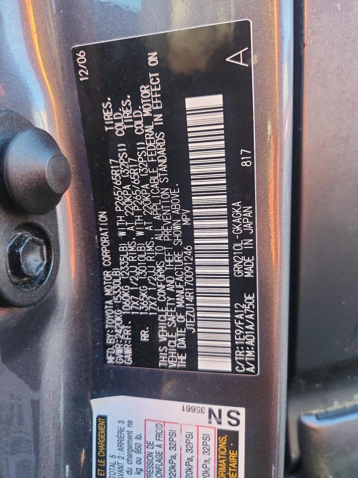 2007 TOYOTA 4RUNNER