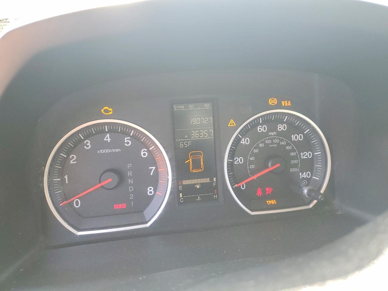 2007 HONDA CRV