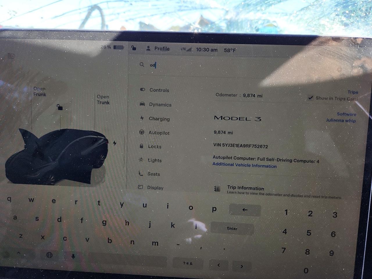 2024 TESLA MODEL 3