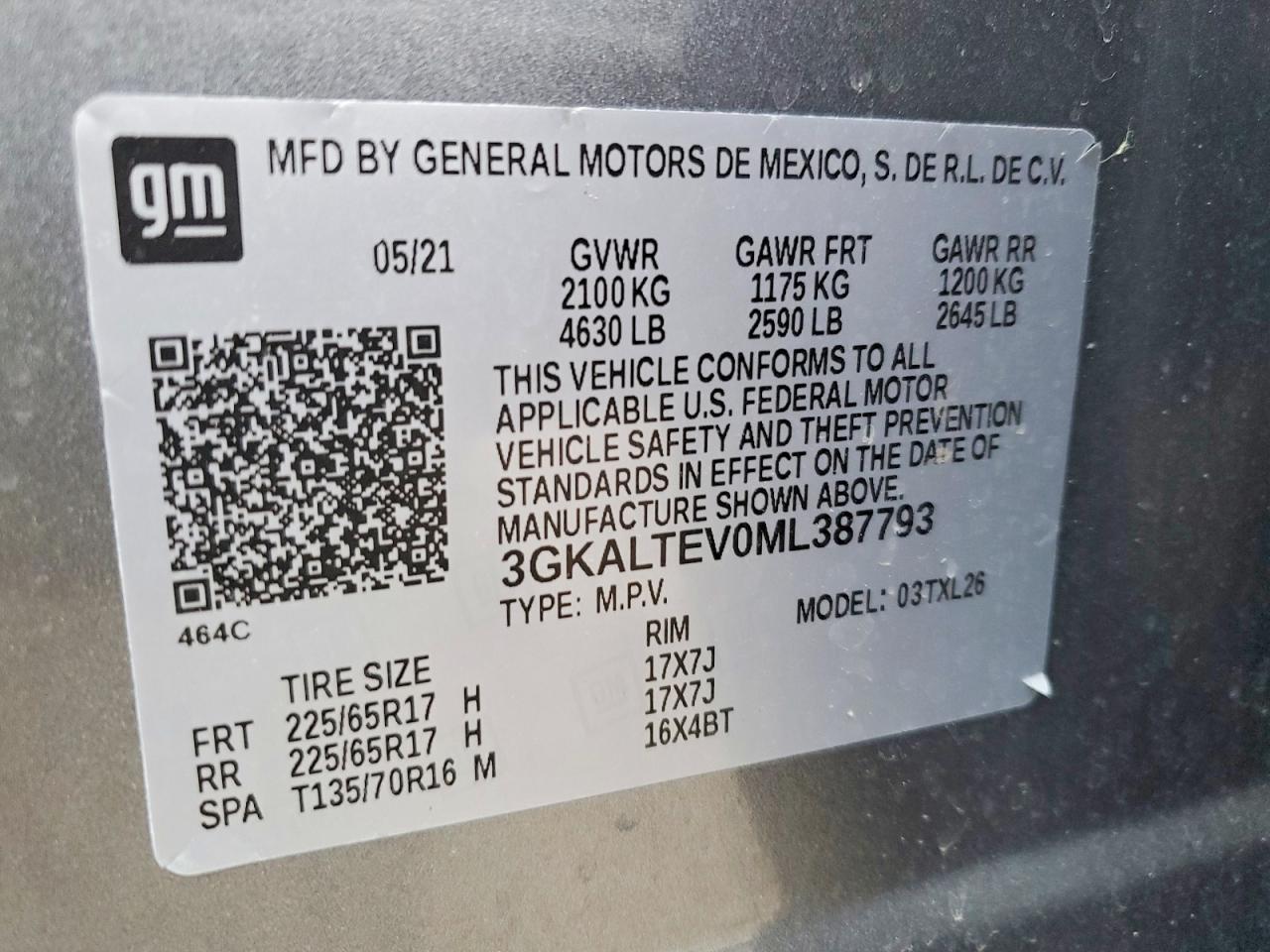 2021 GMC TERRAIN